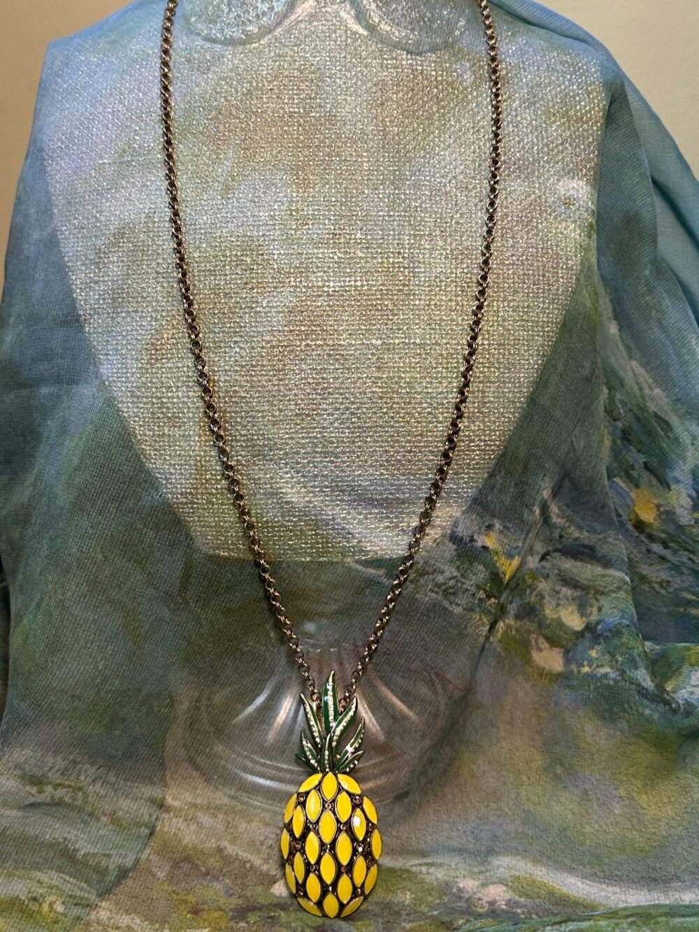 Chloe + Isabel Copacabana Pineapple Pendant Necklace